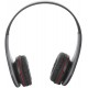 Live Tech HP18 On-Ear Headphone with Mic (Black)