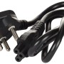 Dell JDCXX,K257C 1 Port 240V 3 Pin Power Chord for Laptops - Black