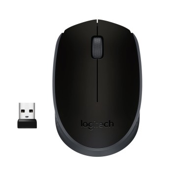 Logitech B170 Wireless Mouse, 2.4 GHz - Black