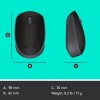 Logitech B170 Wireless Mouse, 2.4 GHz - Black Logitech B170 Wireless Mouse, 2.4 GHz - Black