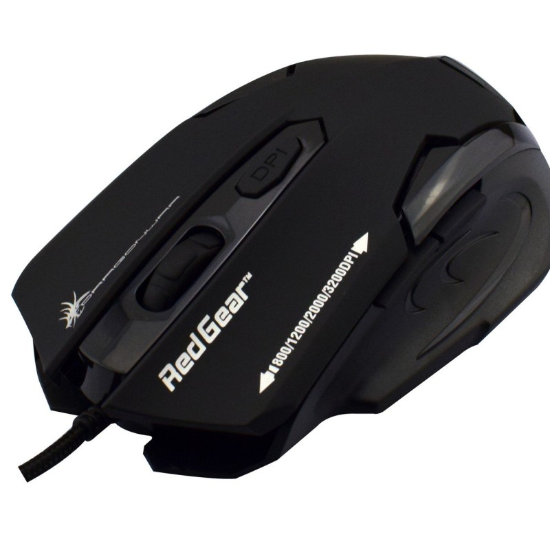 DRAGON WAR by Redgear ELE-G11 Emera Wired Laser Gaming Mouse (USB 2.0, Black) DRAGON WAR by Redgear ELE-G11 Emera Wired Laser Gaming Mouse (USB 2.0, Black)