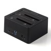 ORICO 6629US3-C USB3.0 to SATA3.0 Dual Bay External Hard Drive Docking Station -Black ORICO 6629US3-C USB3.0 to SATA3.0 Dual Bay External Hard Drive Docking Station -Black