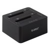 ORICO 6629US3-C USB3.0 to SATA3.0 Dual Bay External Hard Drive Docking Station -Black ORICO 6629US3-C USB3.0 to SATA3.0 Dual Bay External Hard Drive Docking Station -Black