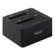 ORICO 6629US3-C USB3.0 to SATA3.0 Dual Bay External Hard Drive Docking Station -Black