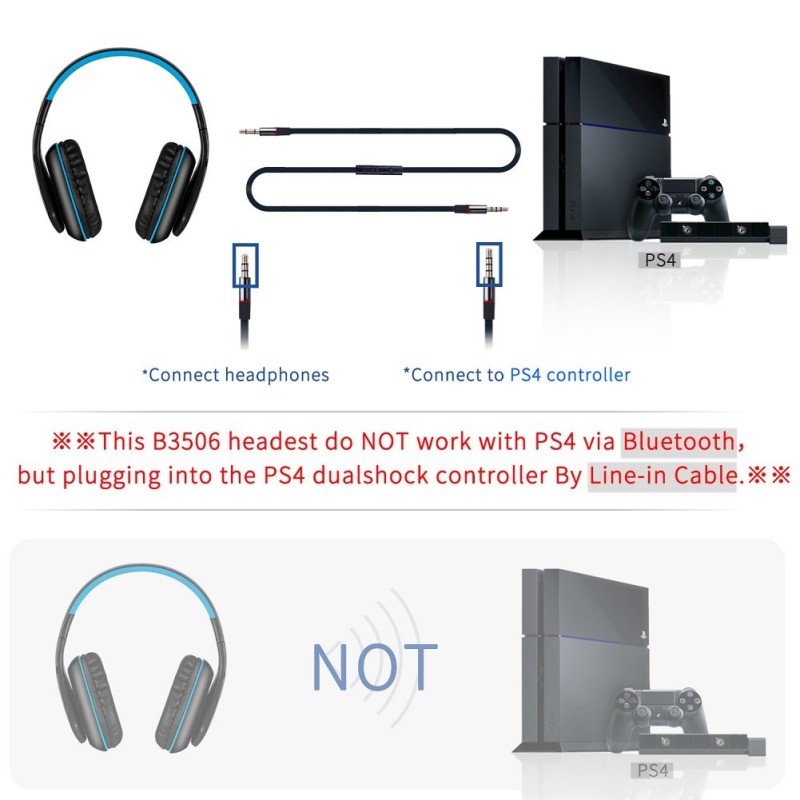 Kotion Each B3506 Over the Ear Foldable Wireess Bluetooth Headphones Kotion Each B3506 Over the Ear Foldable Wireess Bluetooth Headphones