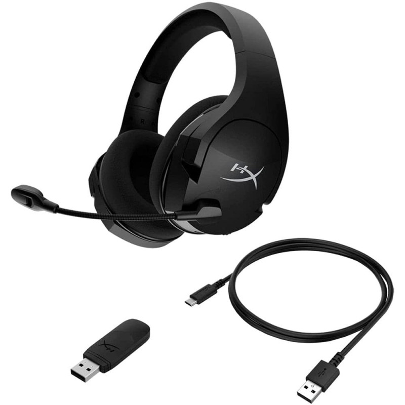 HyperX Cloud Stinger Core Wireless On Ear Headphones with Mic (Black) HyperX Cloud Stinger Core Wireless On Ear Headphones with Mic (Black)