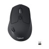 Logitech M720 Triathlon Multi-Device Wireless Mouse, Bluetooth - Black