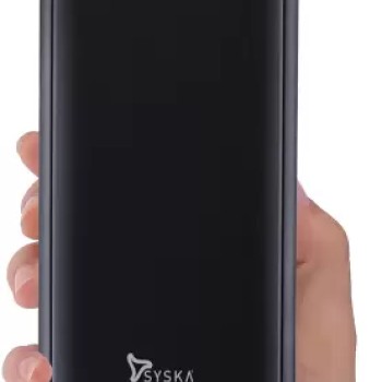 Syska 20000 mAh 10 W Power Bank  (Black, Lithium Polymer, Fast Charging for Mobile)