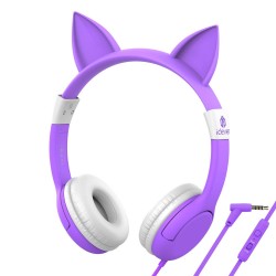 iClever Kids Headphones with Mic for Girls Gifts