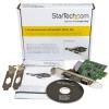 StarTech.com PCI Express Serial Card � 2 Port � Dual Channel 16C1050 UART � Serial Port PCI Card � Serial Expansion Card StarTech.com PCI Express Serial Card � 2 Port � Dual Channel 16C1050 UART � Serial Port PCI Card � Serial Expansion Card