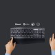 Logitech MK850 Multi-Device Wireless Keyboard and Mouse Set, 2.4GHz Wireless & Bluetooth, Curved Keyframe , 12 Programmable Keys, 3-Year Battery Life, PC/Mac