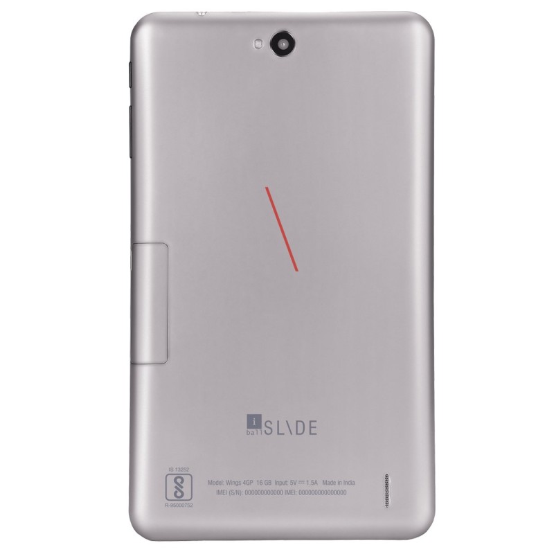 iBall Slide Wings 4GP Tablet (8 inch, 16GB, Wi-Fi + 4G LTE, Voice Calling), Silver Chrome iBall Slide Wings 4GP Tablet (8 inch, 16GB, Wi-Fi + 4G LTE, Voice Calling), Silver Chrome