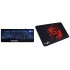 Redgear Blaze Semi-Mechanical Wired Gaming Keyboard with 3 Colour Backlit - (Black/Red)