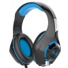Cosmic Byte GS410 Wired Over-ear Headphones with Mic (Black/Blue, Pack Of 1)