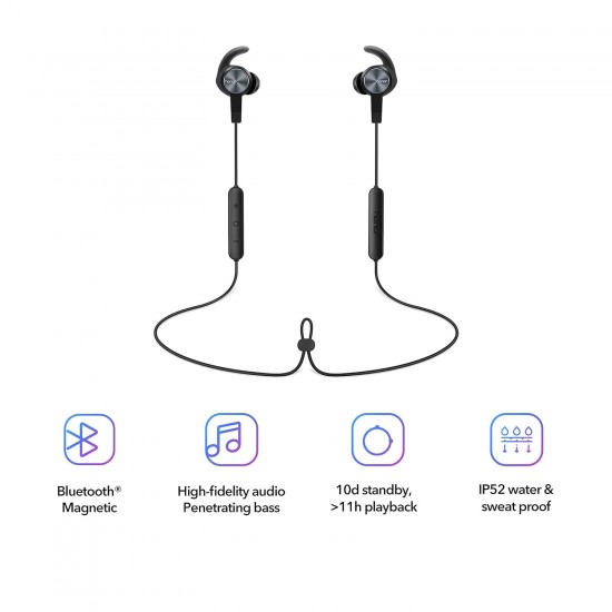 Honor Sport Bluetooth Earphones (Black)