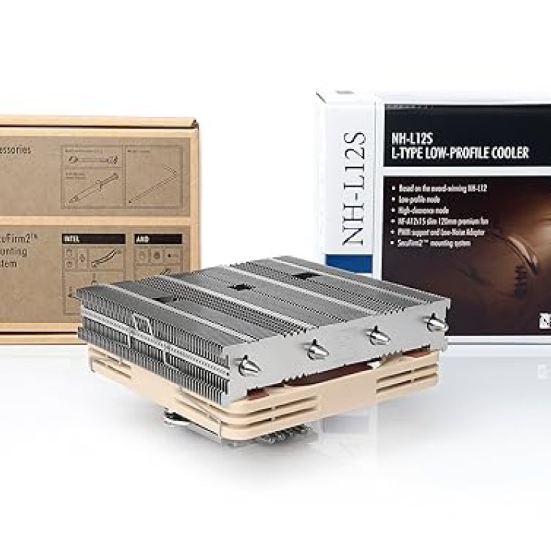 Noctua NH-L12S CPU Air Cooler Intel LGA2066, LGA2011-0 & LGA2011-3 Noctua NH-L12S CPU Air Cooler Intel LGA2066, LGA2011-0 & LGA2011-3