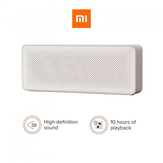 MI Basic 2 5 Watt 1.0 Channel Wireless Bluetooth Outdoor Speaker (White)MI Basic 2 5 Watt 1.0 Channel Wireless Bluetooth Outdoor Speaker (White)