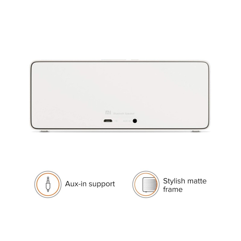 MI Basic 2 5 Watt 1.0 Channel Wireless Bluetooth Outdoor Speaker (White)MI Basic 2 5 Watt 1.0 Channel Wireless Bluetooth Outdoor Speaker (White)