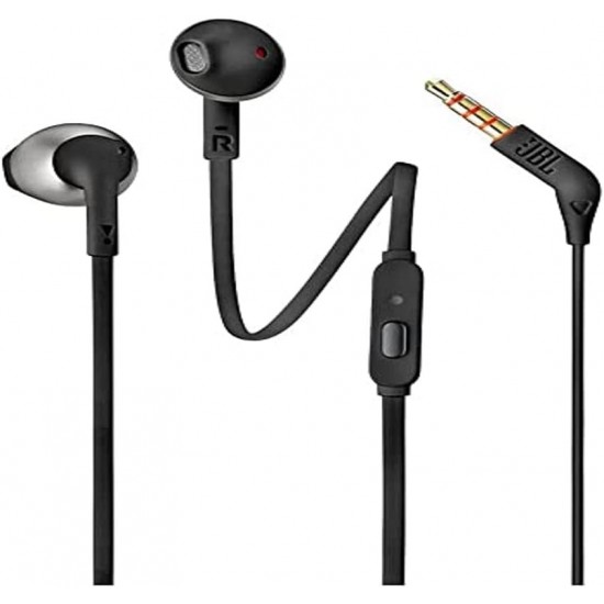 JBL T205 In-Ear Binaural Wired Black – HEADPHONES