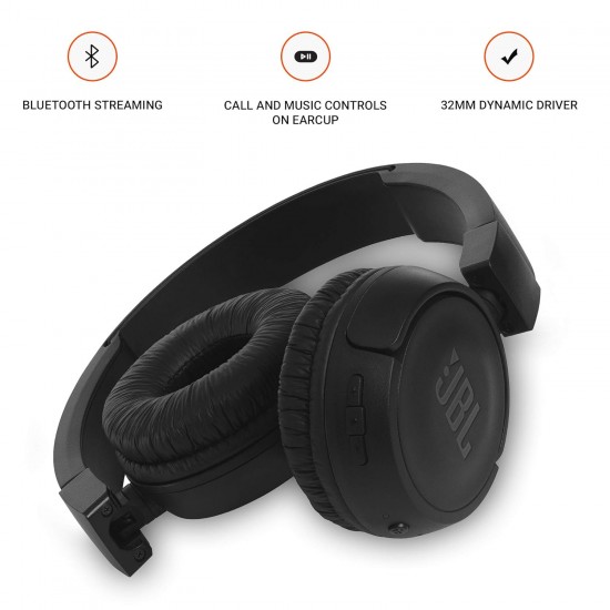 JBL T460BT by Harman, Wireless On Ear Headphones