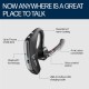 Poly Voyager 5200 Wireless Headset,Single-Ear W/Noise-Canceling Mic - Black