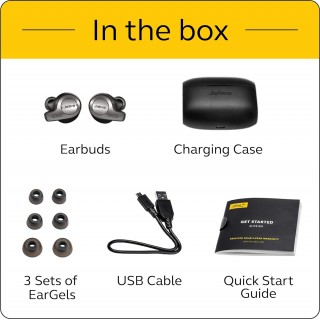 Jabra Elite 65t Alexa Enabled True Wireless Earbuds with Charging CaseA aa a