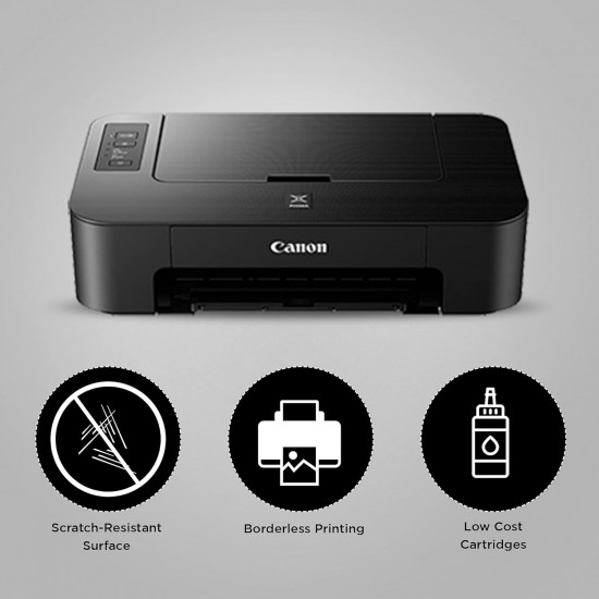 Canon Pixma TS207 Single Function Inkjet Printer (Black)