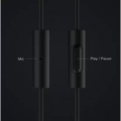 Mi Basic Wired Headset with Mic  (Black, In the Ear)