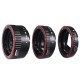 Zorbes WEIHE Auto Focus Macro Plastic Extension Tube for Canon EF S Lens