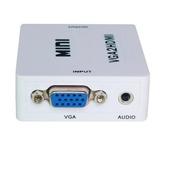 JGD Products Mini HDmi2Av Up Scaler 1080P HD Video Converter Media Streaming Device