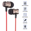 pTron HBE6 Headphone (High Bass Earphones) Metal in-Ear Wired Headset with Mic for All Smartphones (Red & Black) pTron HBE6 Headphone (High Bass Earphones) Metal in-Ear Wired Headset with Mic for All Smartphones (Red & Black)
