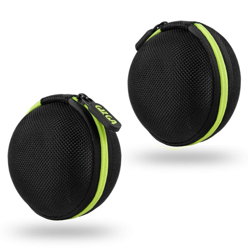 GIZGA essentials G11 Nylon Carrying Case for Headphones, Pen Drives, SD Cards (Green) GIZGA essentials G11 Nylon Carrying Case for Headphones, Pen Drives, SD Cards (Green)