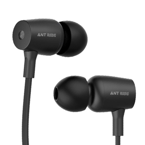 Ant Audio Thump 504 Wired Portable Hi-Fi Earphone with Mic (Black)