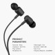 Ant Audio Thump 504 Wired Portable Hi-Fi Earphone with Mic (Black)