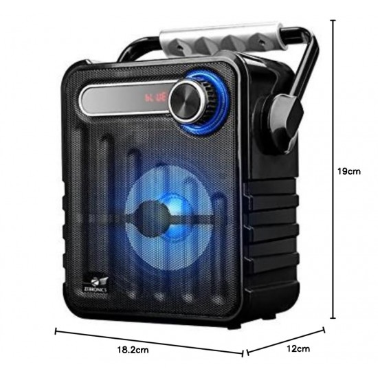 Zebronics BUDDY 5 W Wireless Bluetooth Portable Speaker With Supporting Carry Handle