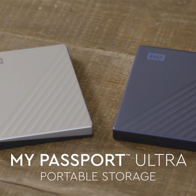 Western Digital WD 4TB My Passport Ultra Portable Hard Disk Metal Drive, USB-C & USB 3.1 with Automatic Backup Western Digital WD 4TB My Passport Ultra Portable Hard Disk Metal Drive, USB-C & USB 3.1 with Automatic Backup