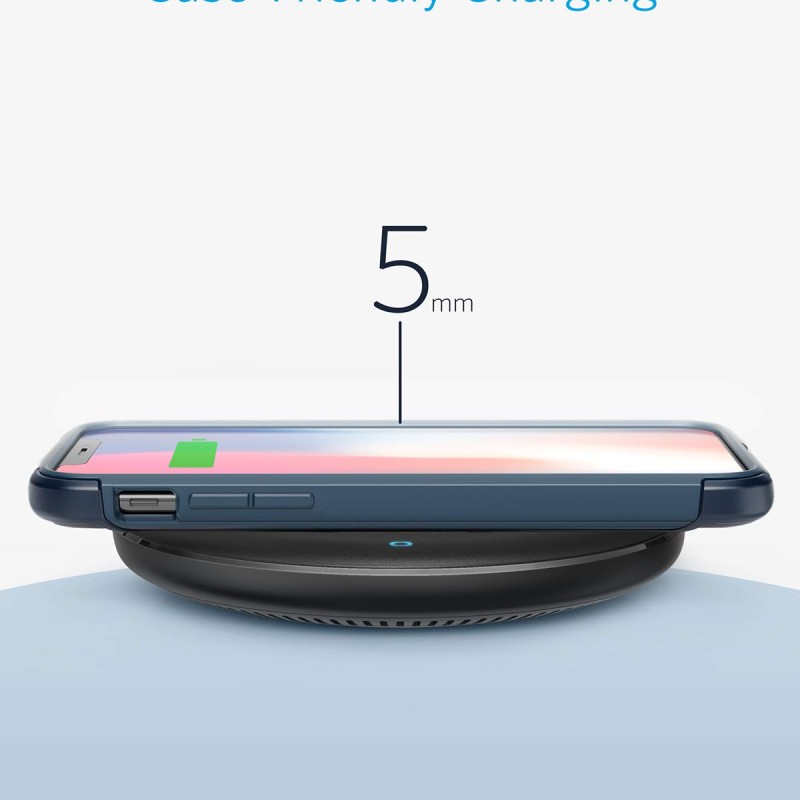 Anker Wireless Charger, PowerWave 7.5 Pad with Internal Cooling Fan Anker Wireless Charger, PowerWave 7.5 Pad with Internal Cooling Fan