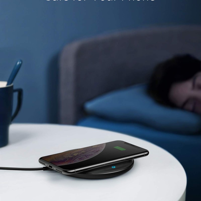 Anker Wireless Charger, PowerWave 7.5 Pad with Internal Cooling Fan Anker Wireless Charger, PowerWave 7.5 Pad with Internal Cooling Fan