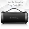 Zebronics ZEB-AXON Wireless Bluetooth 10W Barrel Finish Portable Speaker With Supporting Handy Strap, USB, SD Card, AUX & FM Zebronics ZEB-AXON Wireless Bluetooth 10W Barrel Finish Portable Speaker With Supporting Handy Strap, USB, SD Card, AUX & FM