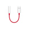 OnePlus Type-C to 3.5mm Auxiliary Adapter (Red) OnePlus Type-C to 3.5mm Auxiliary Adapter (Red)