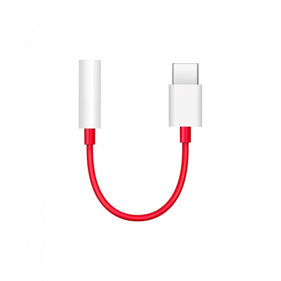 OnePlus Type-C to 3.5mm Auxiliary Adapter (Red)