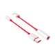 OnePlus Type-C to 3.5mm Auxiliary Adapter (Red)