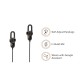 Mi Sports Bluetooth Earphones Basic Dynamic bass, Splash and Sweat Proof, up to 9hrs Battery (Black)