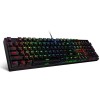 Redragon SU-RARA K582 RGB LED Backlit Mechanical Gaming Wired Keyboard with 104 Keys, Black Redragon SU-RARA K582 RGB LED Backlit Mechanical Gaming Wired Keyboard with 104 Keys, Black