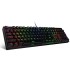 Redragon SU-RARA K582 RGB LED Backlit Mechanical Gaming Wired Keyboard with 104 Keys, Black