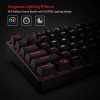 Redragon SU-RARA K582 RGB LED Backlit Mechanical Gaming Wired Keyboard with 104 Keys, Black Redragon SU-RARA K582 RGB LED Backlit Mechanical Gaming Wired Keyboard with 104 Keys, Black