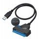 pibox India - USB 3.0 to 2.5" SATA III Hard Drive Adapter 0.5 M Long Cable