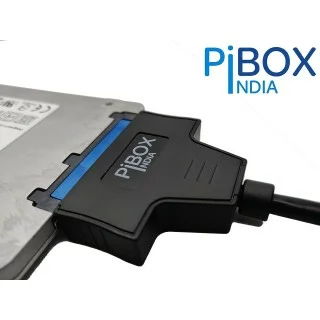 pibox India USB to SATA III Hard Drive Adapter M