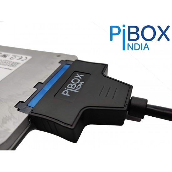 pibox India - USB 3.0 to 2.5" SATA III Hard Drive Adapter 0.5 M Long Cable