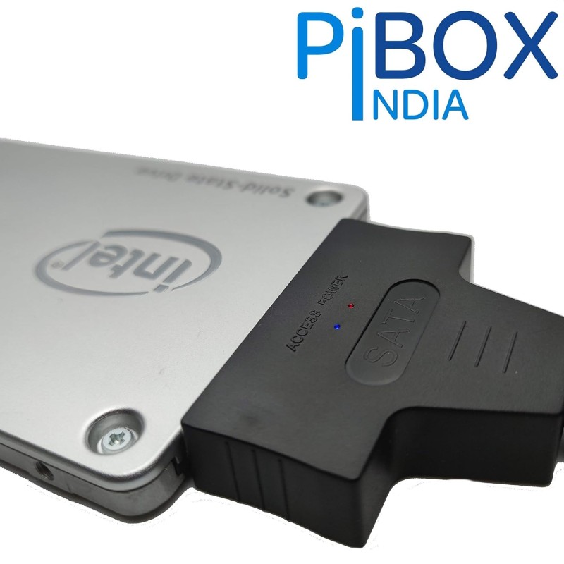 pibox India - USB 3.0 to 2.5" SATA III Hard Drive Adapter 0.5 M Long Cable pibox India - USB 3.0 to 2.5" SATA III Hard Drive Adapter 0.5 M Long Cable